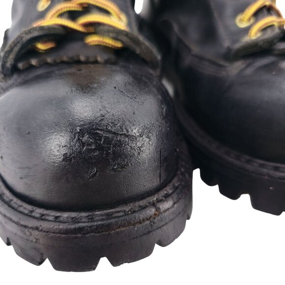 White's Hathorn Boots Men 10.5 Black Leather Work Boots USA Explorer Firefighter - Picture 8 of 16